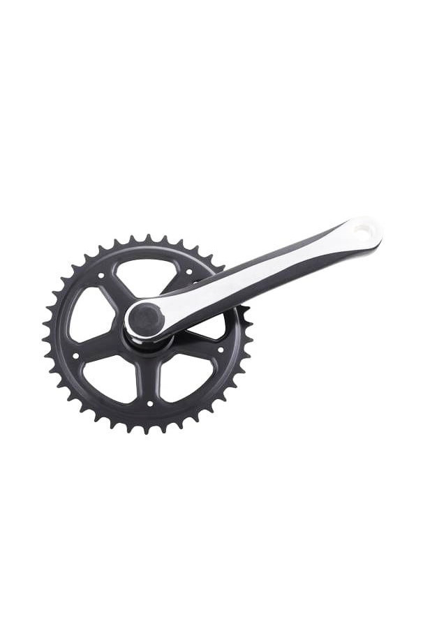 Korby Amar Fixy 46T czarno-srebrne