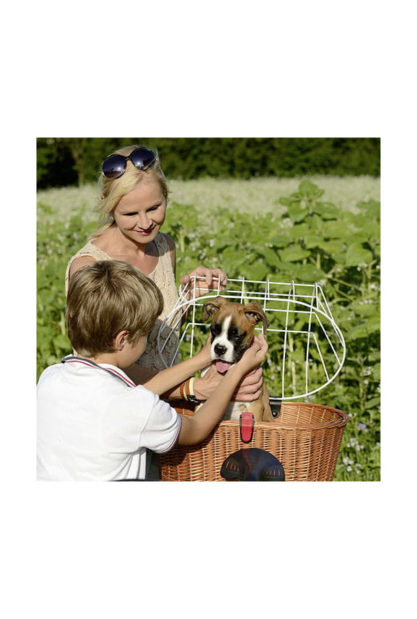 Kosz dla psa KlicFfix Doggy Basket z Osłoną przeciwdeszczową