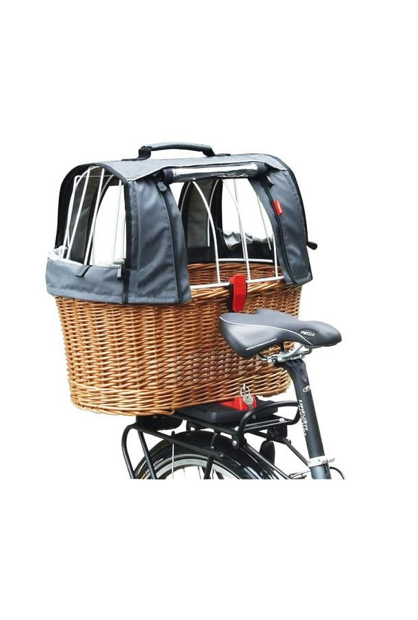 Kosz dla psa KlicFfix Doggy Basket z Osłoną przeciwdeszczową