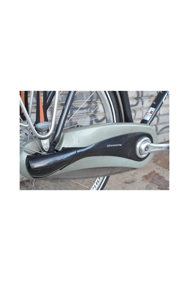 Pełna osłona łańcucha Gazelle Linea długa niebieska