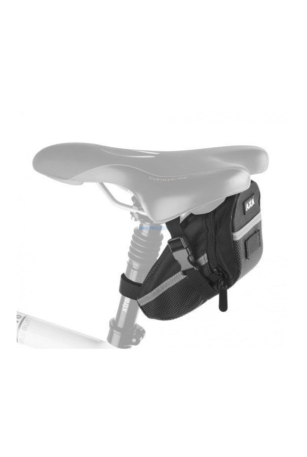 Łańcuch AXA RLC do podkowy AXA 100 cm+Sakwa szary