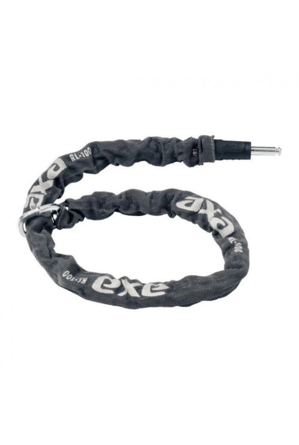 Łańcuch AXA RLC do podkowy AXA 100 cm+Sakwa szary