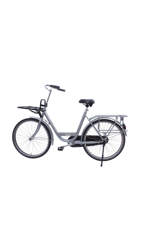 Przedni bagażnik rowerowy Steco czarny