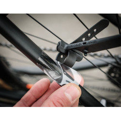 Błotnik Ass Savers Win Wing 2 Gravel Black Dots