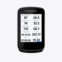 Licznik rowerowy komputer Magene C606 GPS + uchwyt + szkło hartowane