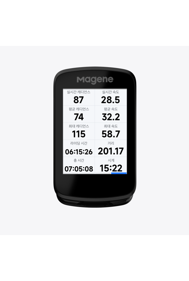 Licznik rowerowy komputer Magene C606 GPS + uchwyt + szkło hartowane