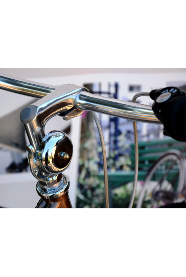 Dzwonek Basil Portland Brass aluminium naturalny