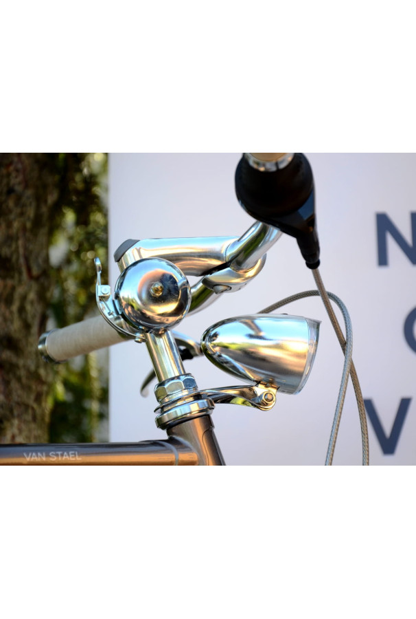 Dzwonek Basil Portland Brass aluminium naturalny