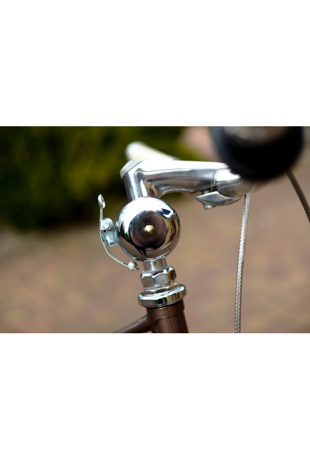 Dzwonek Basil Portland Brass aluminium różowy