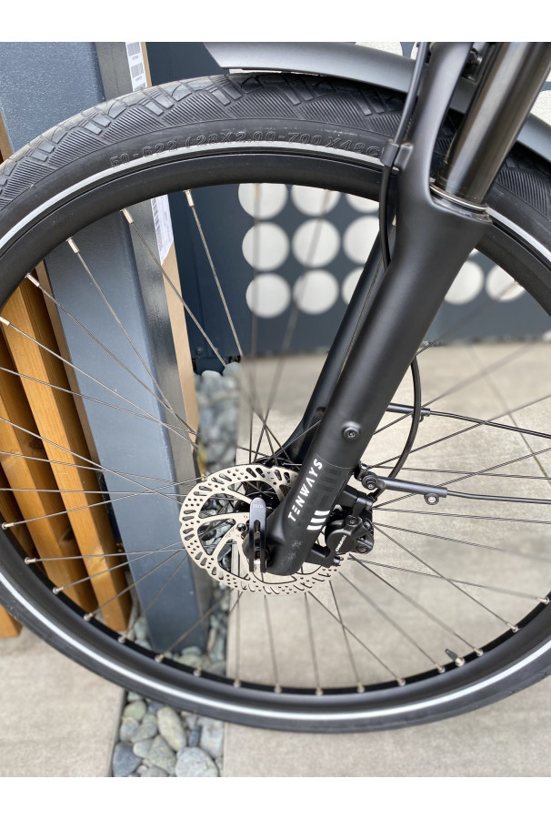 Rower Tenways AGO T e-bike 480 mm Pearl White