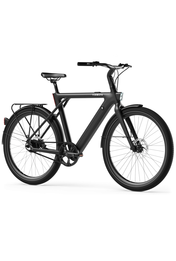 Rower Tenways CGO009 E-Bike Midnight Black