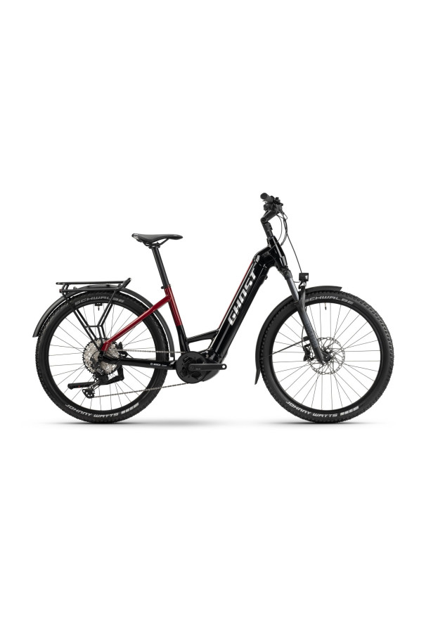 Rower Ghost E-Teru PRO EQ Low Czarny/Czerwony M