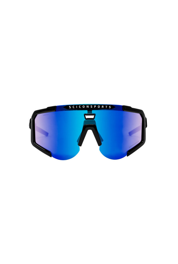 Okulary SCICON AEROSCOPE Black Multimirror Blue