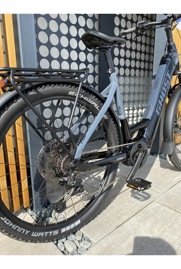 Rower Ghost E-Teru Advanced EQ Low Czarno Szary S