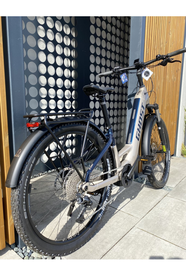 Rower Ghost E-Teru Universal EQ Low Złoty/Niebieski L