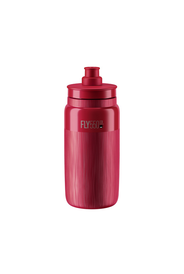Bidon Elite FLY TEX Amaranth Grey Logo 550 ml