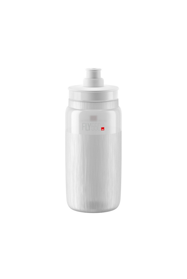 Bidon Elite FLY TEX Clear Grey Logo 550 ml