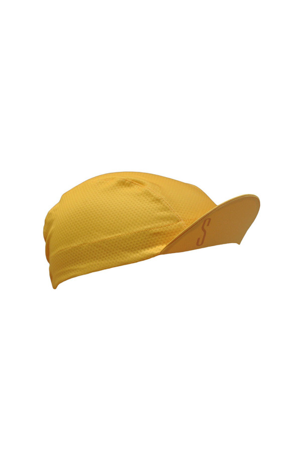 Czapeczka kolarska Support yellow