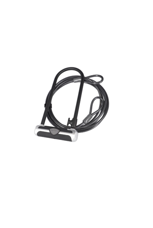 Zapięcie rowerowe Ulock + Linka XLC OnGuard 230 mm