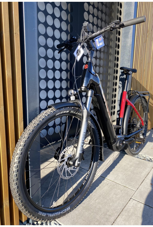 Rower Trekkingowy Elektryczny Ghost E-Teru Pro EQ Low Czarny/Czerwony L