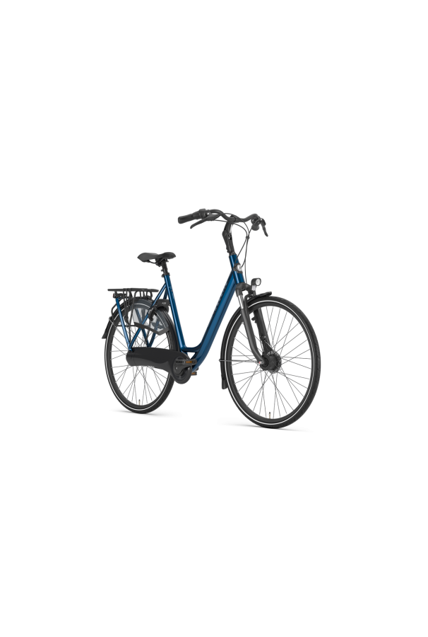 Rower miejski Gazelle Orange C7+ L49 Mallard blue