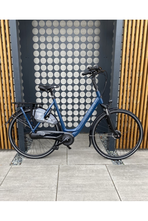 Rower miejski Gazelle Orange C7+ L49 Mallard blue