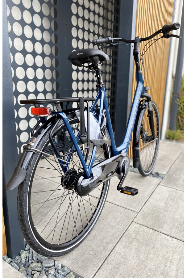 Rower miejski Gazelle Orange C7+ L49 Mallard blue