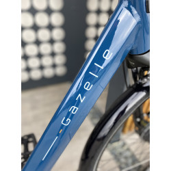 Rower miejski Gazelle Orange C7+ L49 Mallard blue