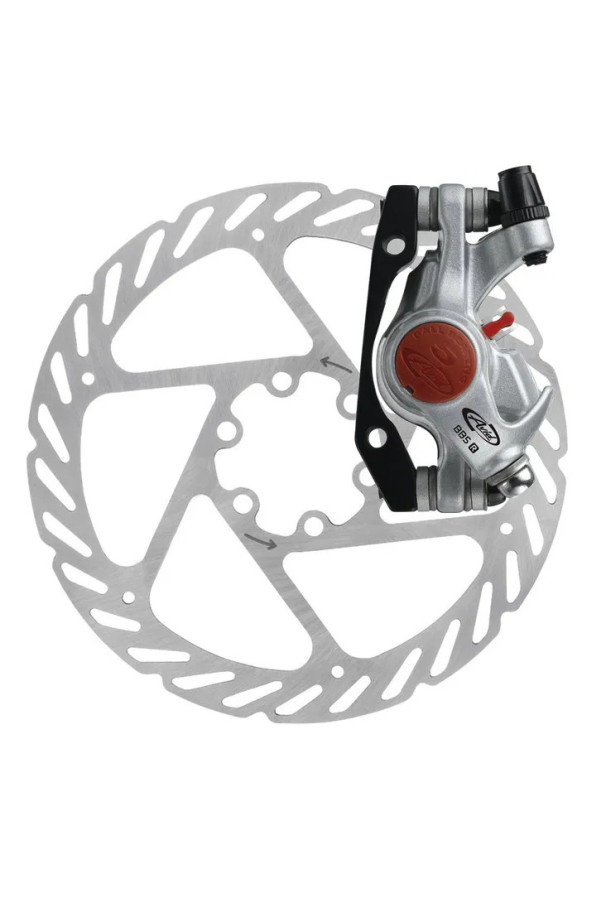 Hamulec tarczowy Avid BB5 srebrny + tarcza 160 mm