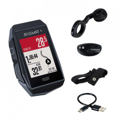 Licznik SIGMA ROX 11.1 EVO GPS HR CZARNY z pulsometrem