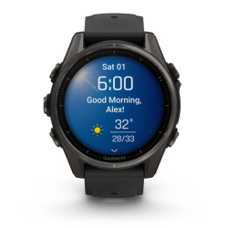 Garmin Fenix 8 51 mm AMOLED Saph Pebble