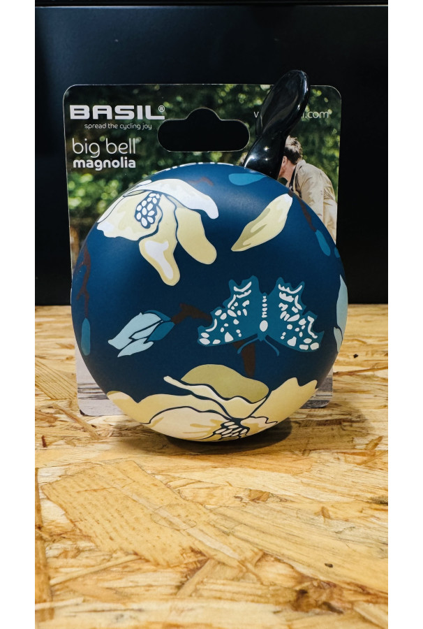 Dzwonek rowerowy Basil Magnolia niebieski 80 mm