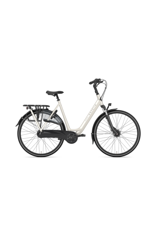 Rower miejski Gazelle Orange C7+ L53 Ivory White