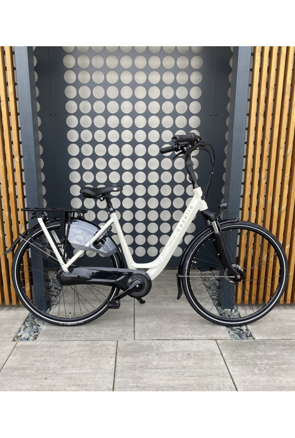 Rower miejski Gazelle Orange C7+ L53 Ivory White