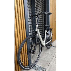 Rower miejski Gazelle Orange C7+ L53 Ivory White