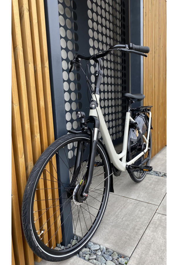 Rower miejski Gazelle Orange C7+ L53 Ivory White