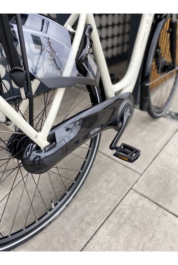 Rower miejski Gazelle Orange C7+ L53 Ivory White