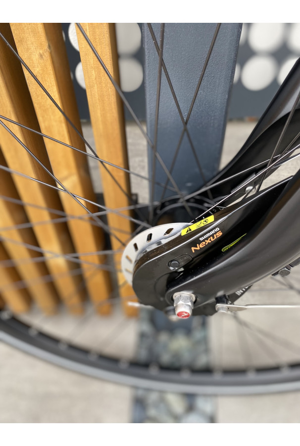 Rower miejski Gazelle Orange C7+ L53 Ivory White