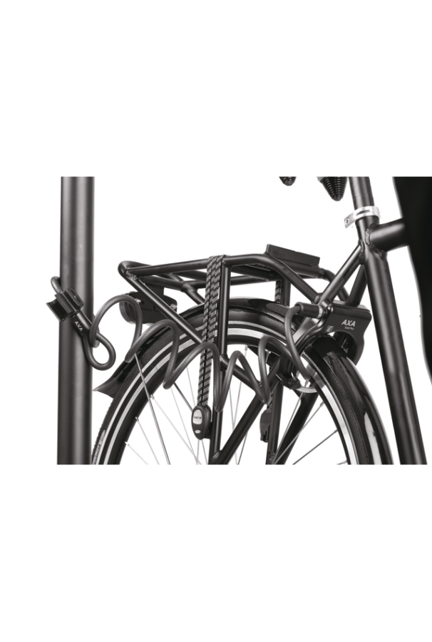 Blokada koła AXA Solid Plus + linka AXA Newton 150