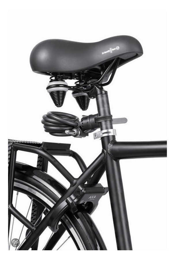 Blokada koła AXA Solid Plus + linka AXA Newton 150