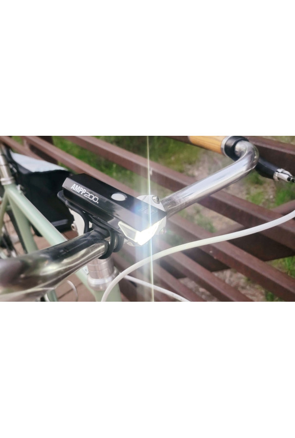 Lampka przednia Cateye AMPP200 Led USB