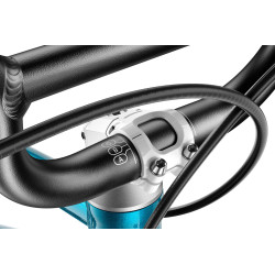 Rower woom GO 2 metallic turqoise