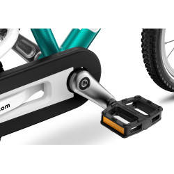 Rower woom GO 2 metallic turqoise