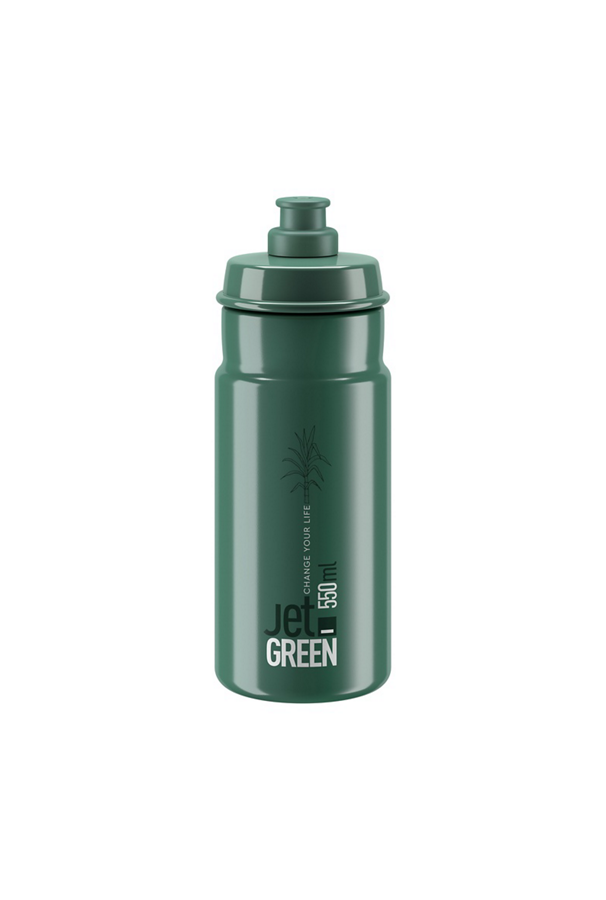 Bidon Elite Jet Zielony Ciemnoszary Biały 550 ml