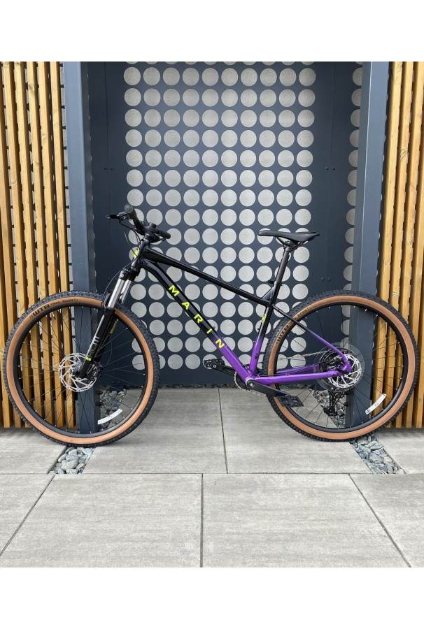 Rower MTB Marin Bobcat Trail 4 Czarny/Fiolet 27,5" M
