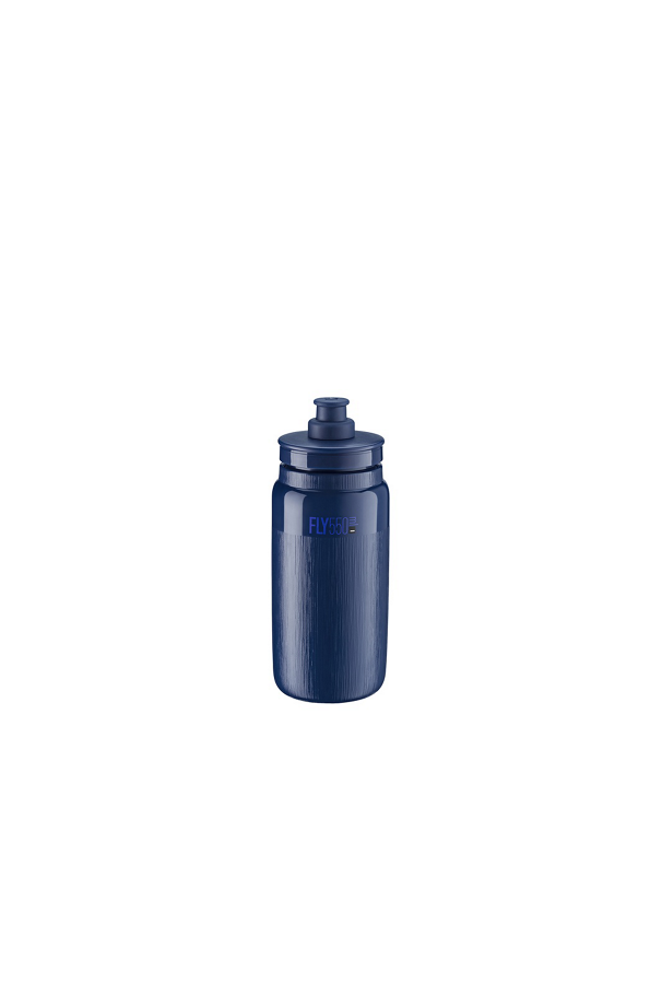 Bidon Elite Fly Tex Dark Blue Logo 550 ml