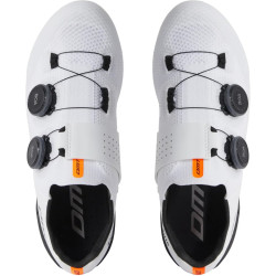 Buty rowerowe DMT SH10 szosowe białe/czarne 43,5