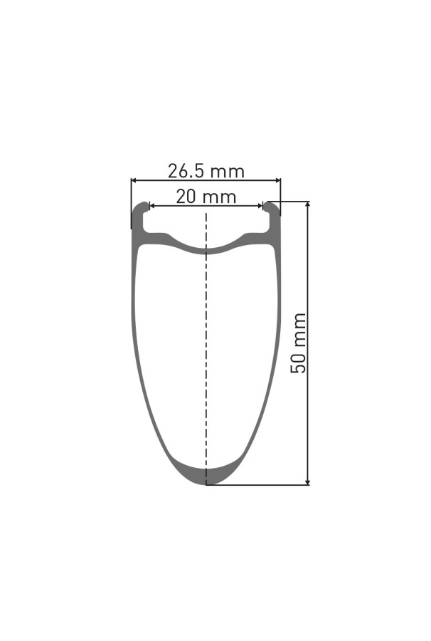 Koło przód DT Swiss ARC 1400 DICUT 50 CL 12/100mm
