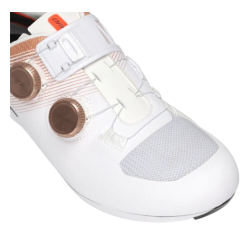 Buty szosowe DMT KR0 EVO Boa biało/brązowe r.45,5