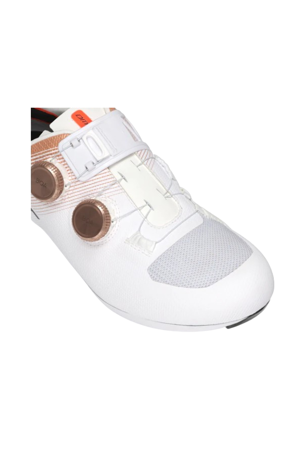 Buty szosowe DMT KR0 EVO Boa biało/brązowe r.45,5